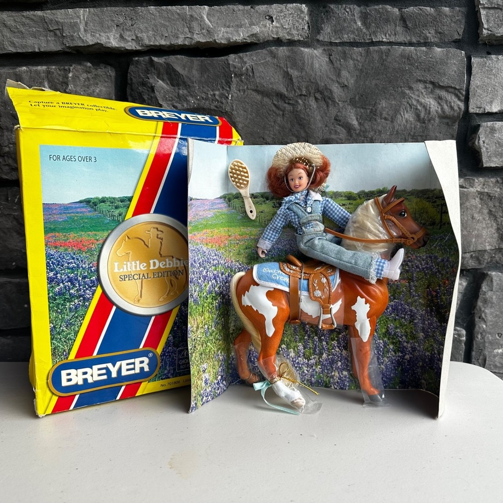 2004 Breyer Little Debbie Special Edition Pony Rider Pinto Pal No. 701806